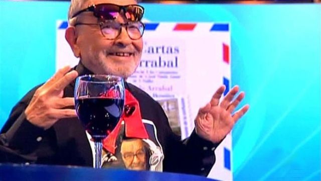 Fernando Arrabal, dramaturgo y poeta cuenta su borrachera en TVE