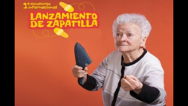 No hay nada como una madre con una zapatilla en la mano.